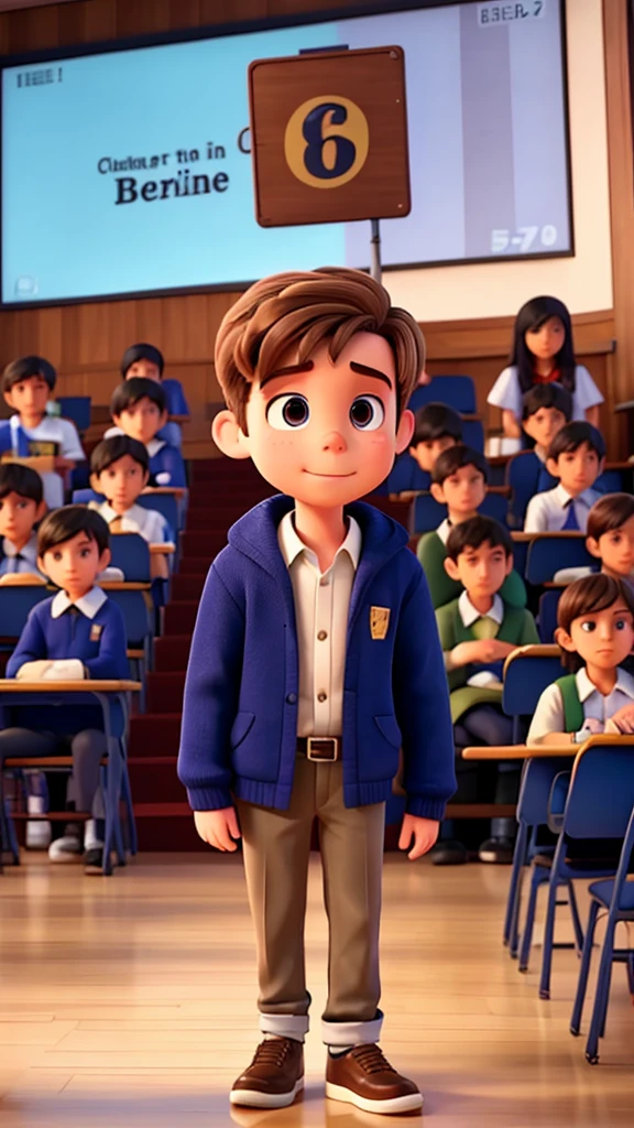 Liam always stumbled during the school spelling bee, tripping over words like they were hurdles. 