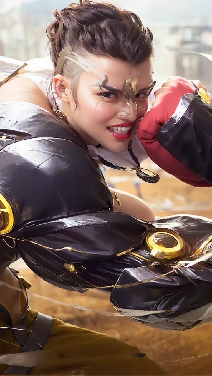 1girl, (wearing a cropped top and long coat:1.2),(RAW photo, best quality), (realistic, photo-realistic:1.4), masterpiece, an extremely delicate and beautiful, extremely detailed, 2k wallpaper, Amazing, finely detail, extremely detailed CG unity 8k wallpaper, ultra-detailed, highres, soft light, beautiful detailed girl, extremely detailed eyes and face, beautiful detailed nose, beautiful detailed eyes,cinematic lighting,(in the city:2.2),perfect anatomy,(slender body:1.0),(close up face:2.2),(gently smile,Friendly, warm:2.0),(looking at viewer:2.0),(young japanese idol:1.8),(wavy hair:1.8), (brown eyes:1.8),(standing:2.0), (cleavage:1.4),