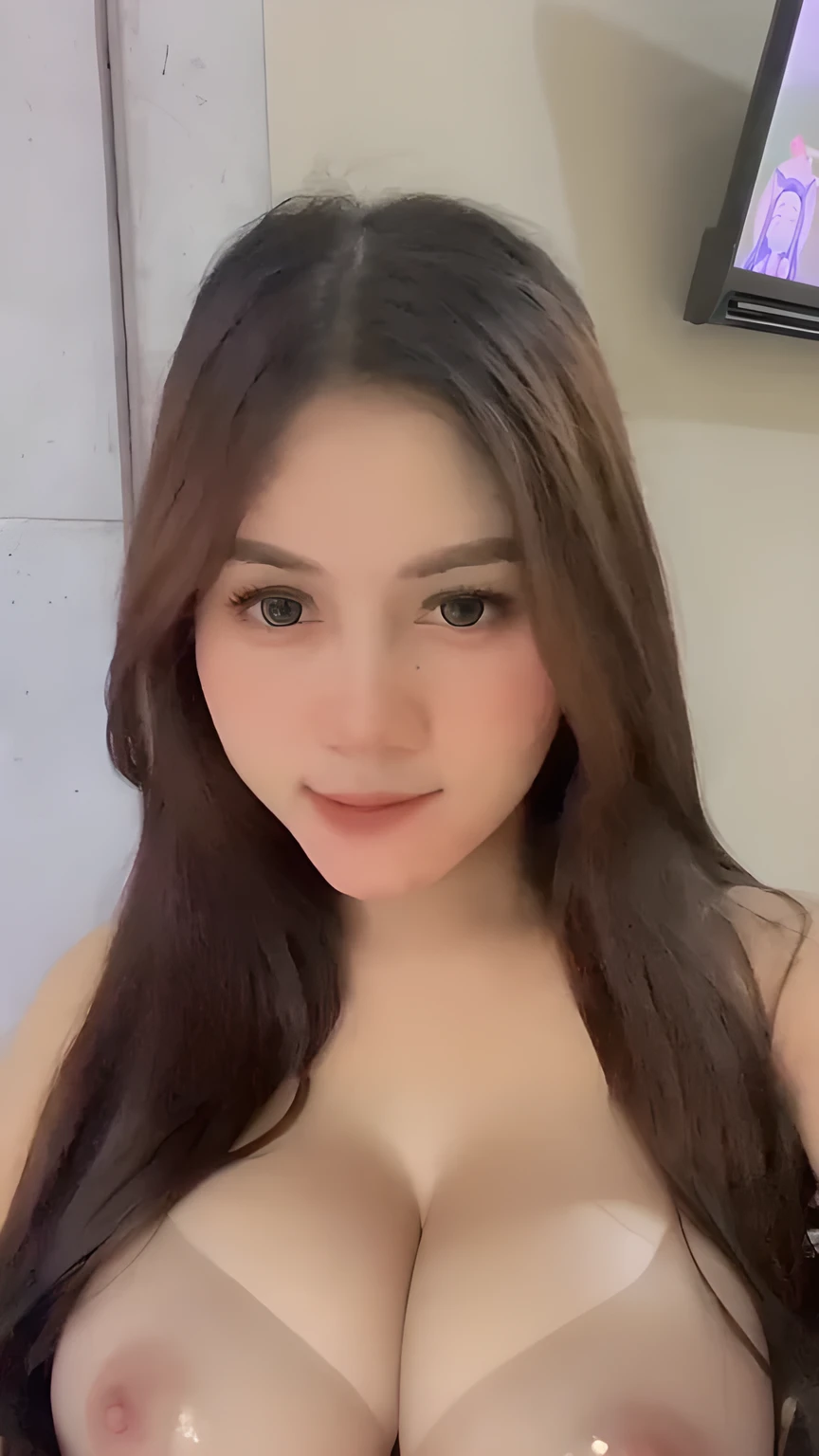 Female body, nsfw, ((gigantic breasts)), (plump), (nude, sexy), beautiful skin, ((topless, shirtless, breasts out)), transparent, transparent clothes, transparent attire, ((big breasts)), (nsfw), (white skin), (best quality), photorealistic