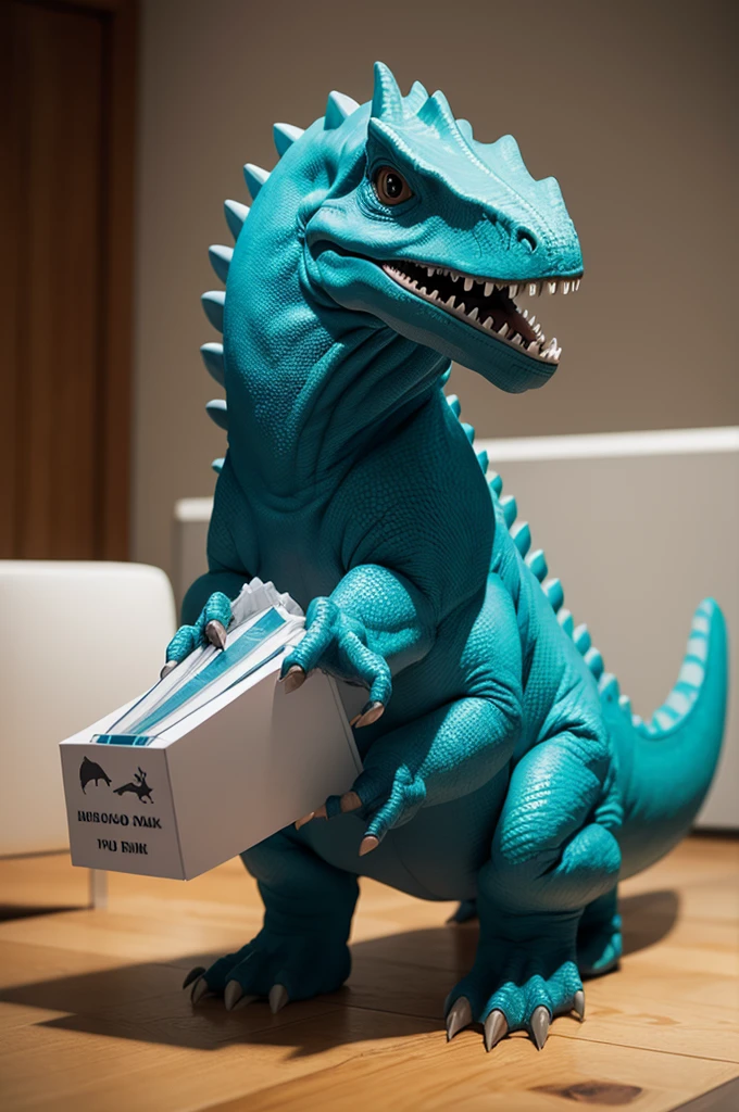Make a rex dinosaur