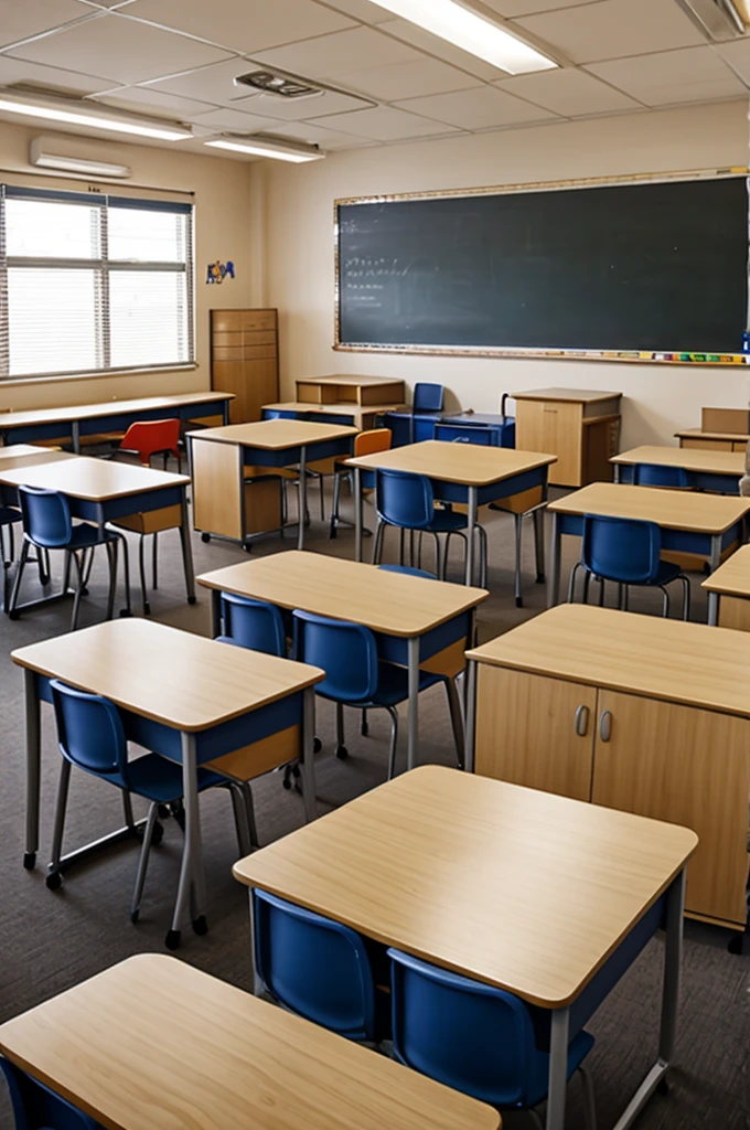 Lively classroom 