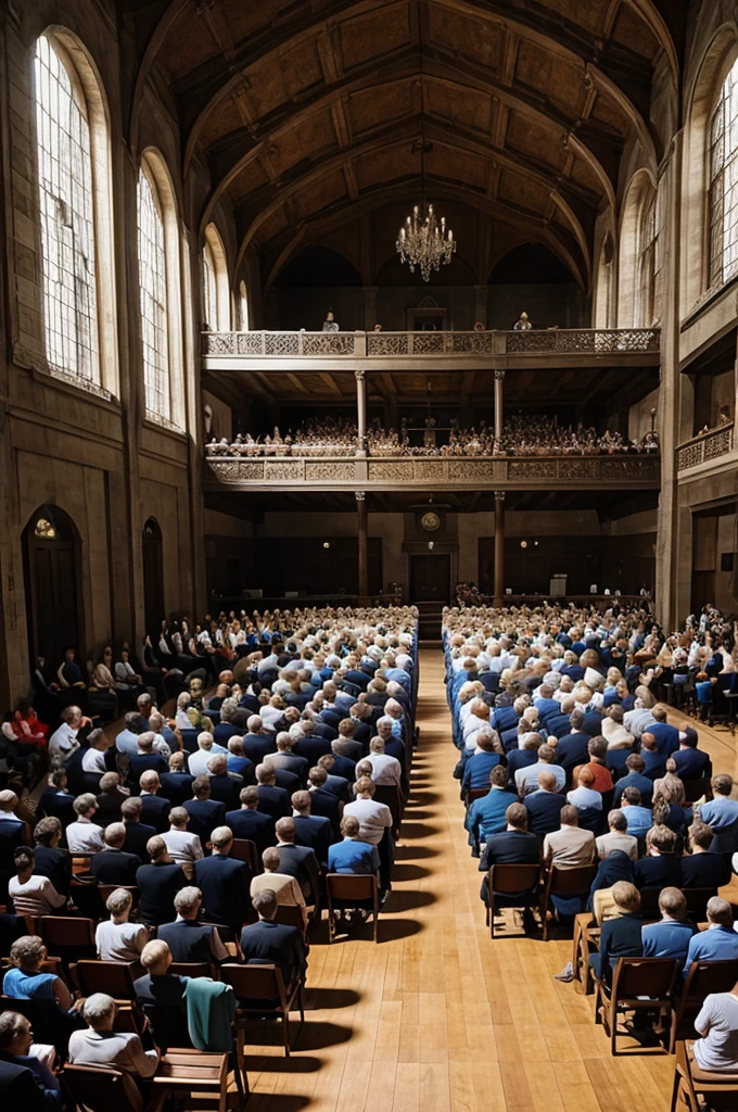 100 person speech in the old place 