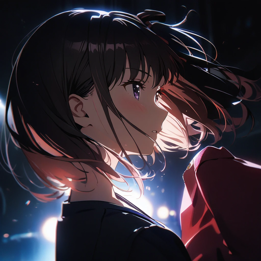 (2girls, 1 girl is inoue takina, 1 girl is nishikigi Chisato, ), (cinematic lighting), 