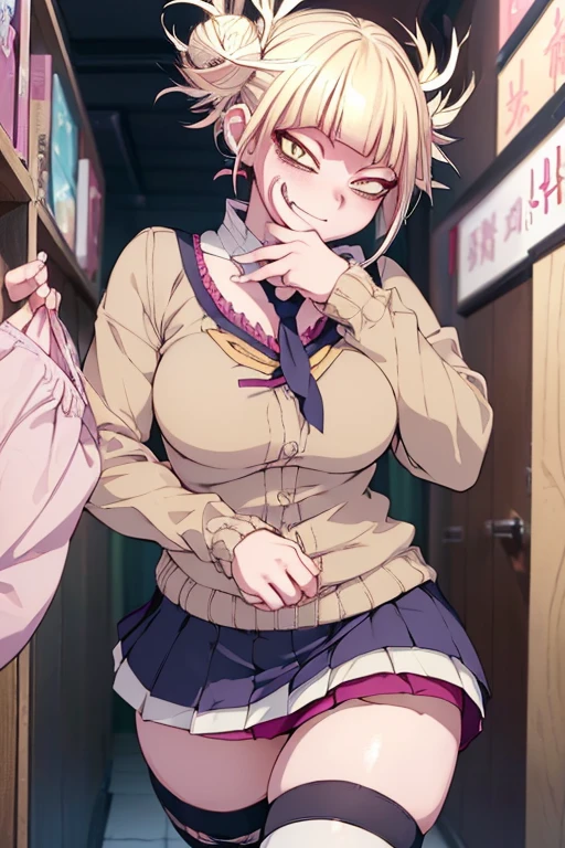 NSFW、8G、highest quality、highest quality、Genuine、masterpiece、、(((Double teeth)))、thin、(((Black and pink hair)))、Long eyelashes、((Black knee socks))、(((Pink long sleeve shirt)))、Black Skirt、((Silver earrings))、((Twin tails))、(((((Nightclub))))、(((Host Club)))、(((Champagne)))、(((Champagneコール)))、(smile)、(((Big Breasts)))、(((Body odor)))、(((((Sweat)))))、(((body odor)))、(((Pussy)))、(((((Love Juice)))))、((((Bad smell))))、(((Climax)))、(((Sex)))、(((((rape)))、(((Large crowd)))