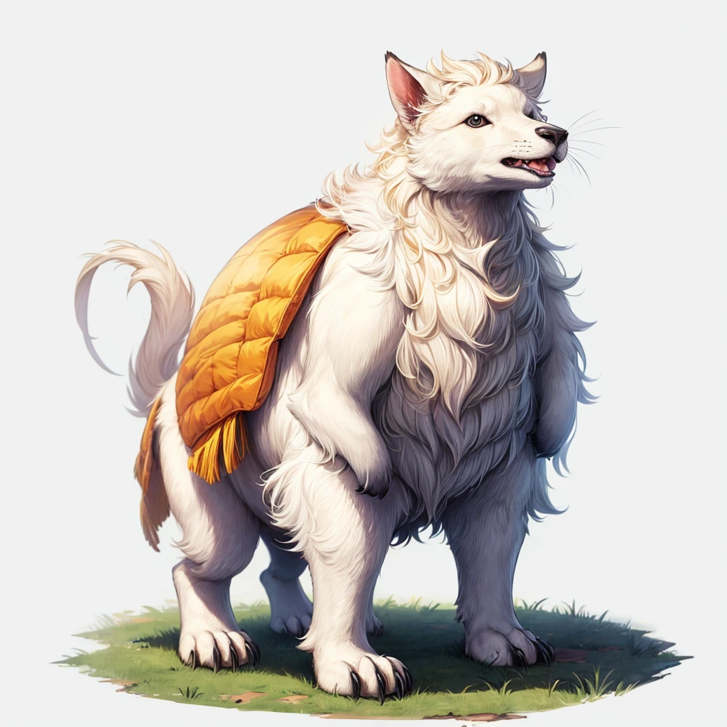 please make the evolution of this animal smaller but majestic