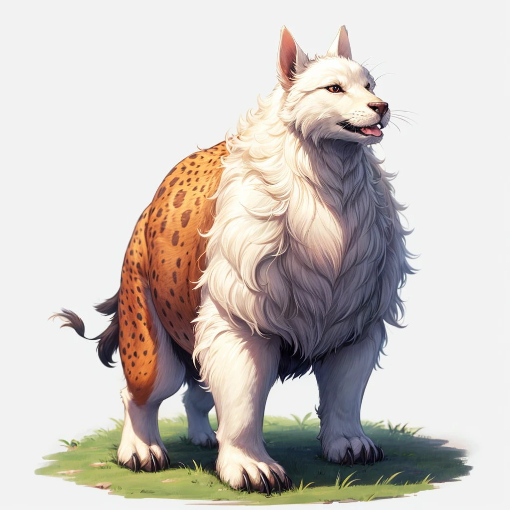 please make the evolution of this animal smaller but majestic