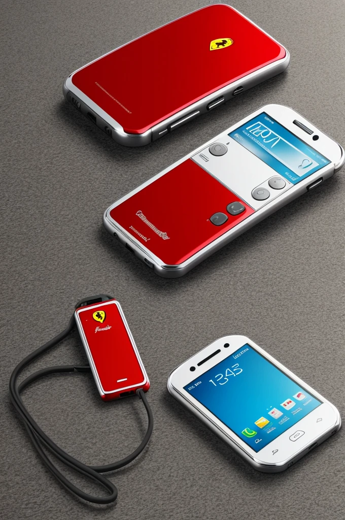 Cell phone made by Ferrari