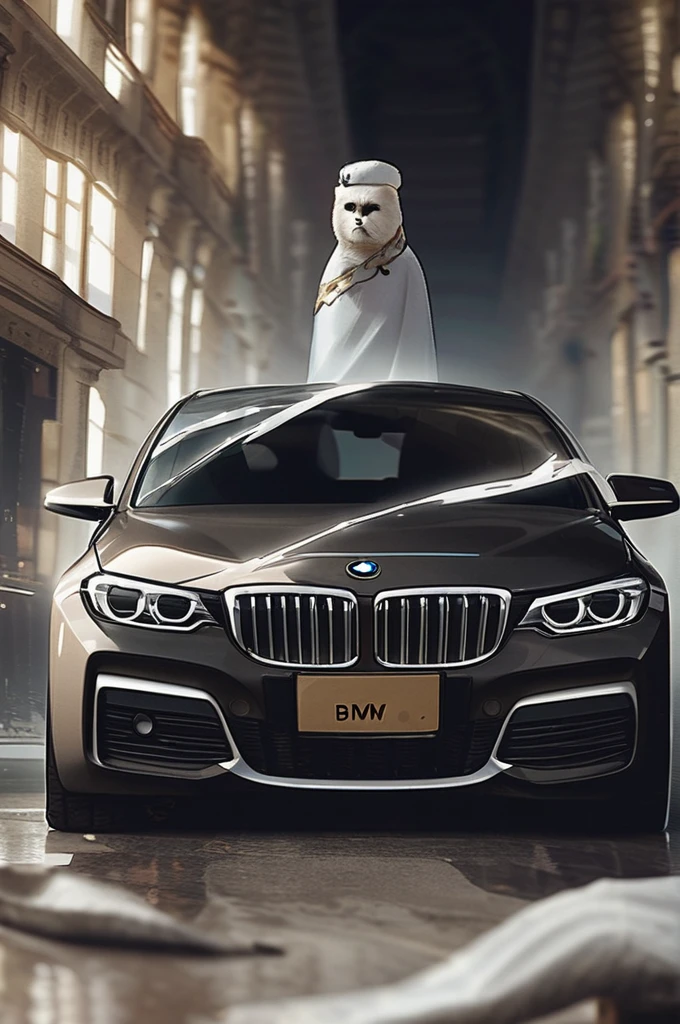 ((Лучшее качество)), ((шедевр)), (подробный), the unfortunate owner of a bmw car