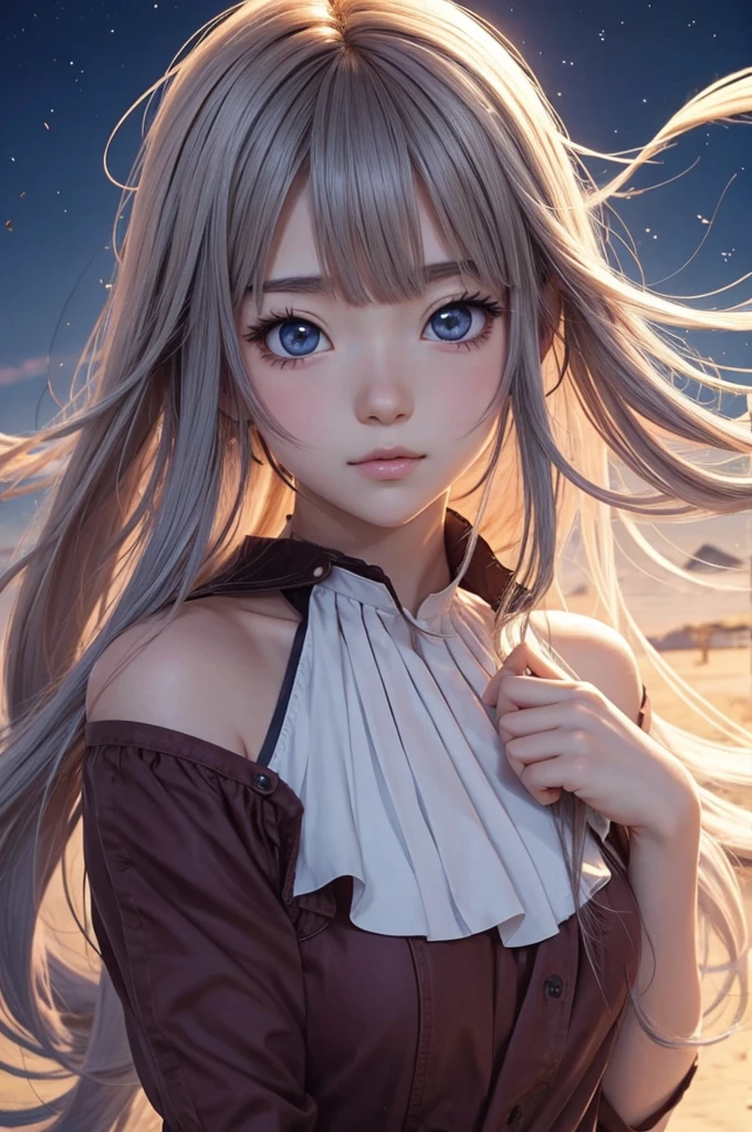 Beautiful anime girl