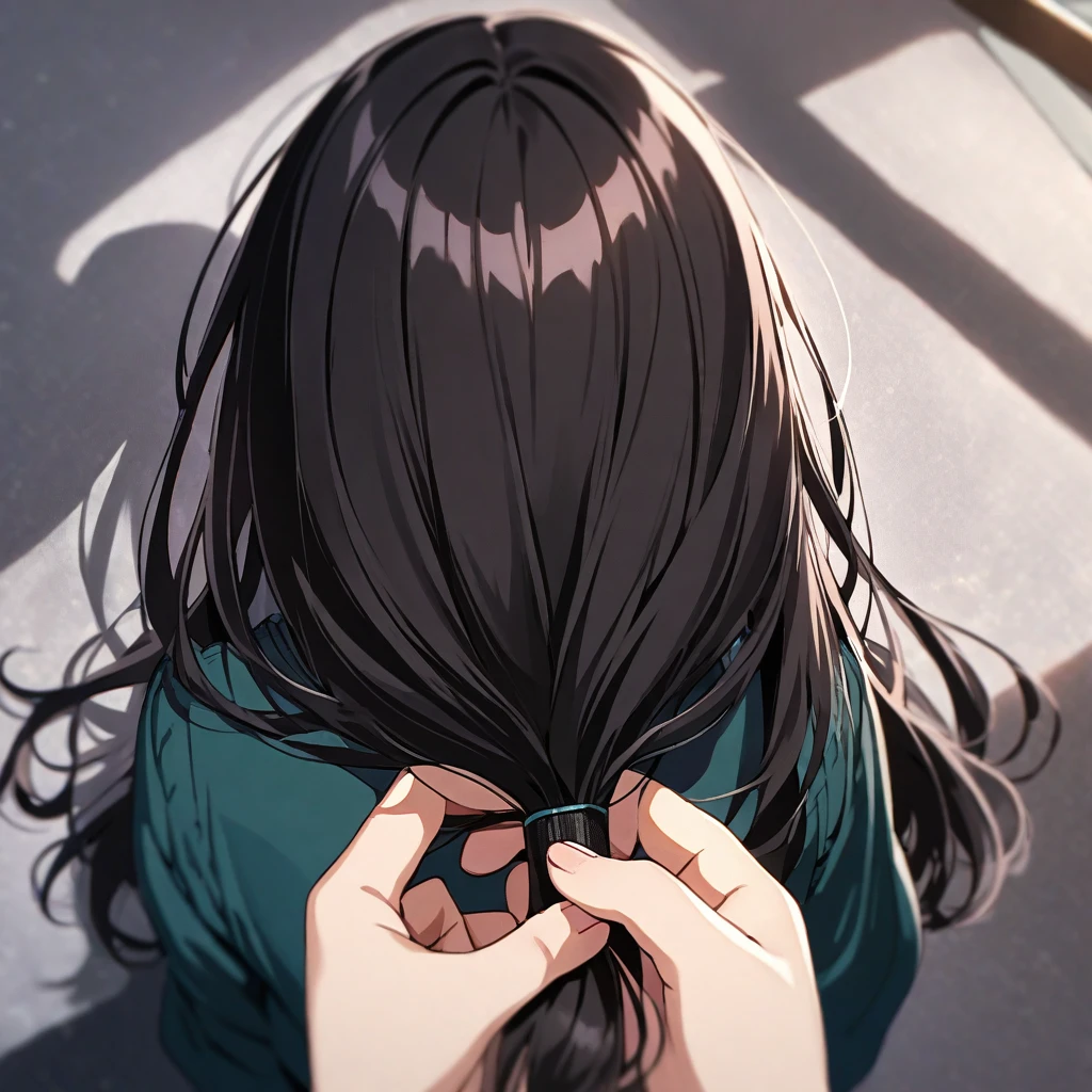 ( Inoue takina, ), ( girl, pov, hetero, ), pov Cutting hair