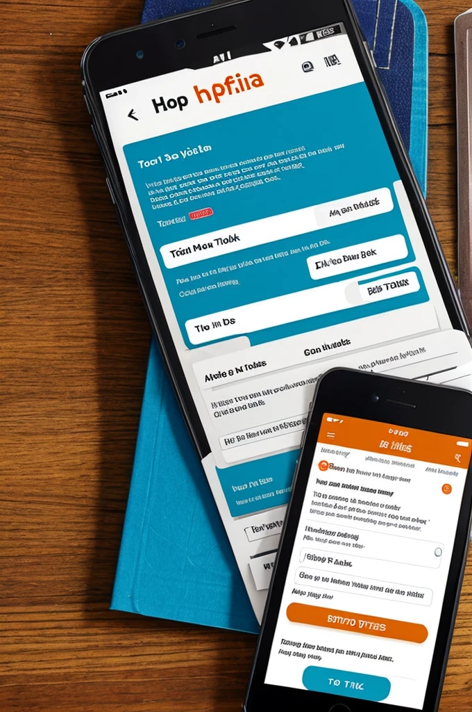 A flier of an app dealing in hostel booking ,bus tickets ,event tickets and ordering for food