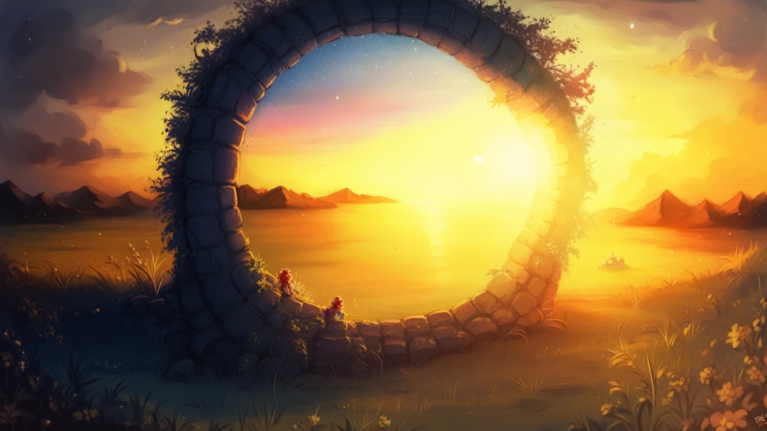 Hdr, macro, uhd, highly detailed summer solstice, 8k