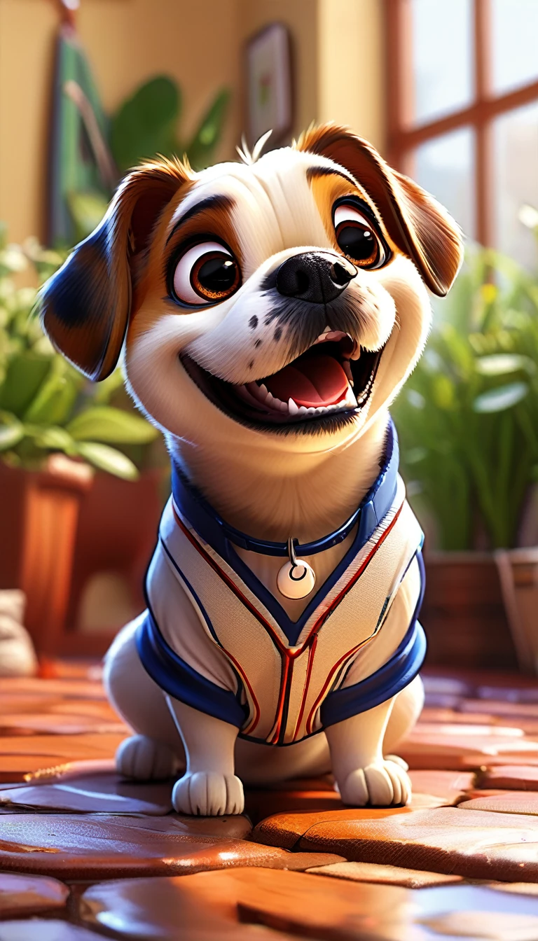 comics dog, Adorable digital painting, dog, cute dog, comics, View your viewers, Cute eyes, hand, comics, Baseball uniform，Soccer uniforms