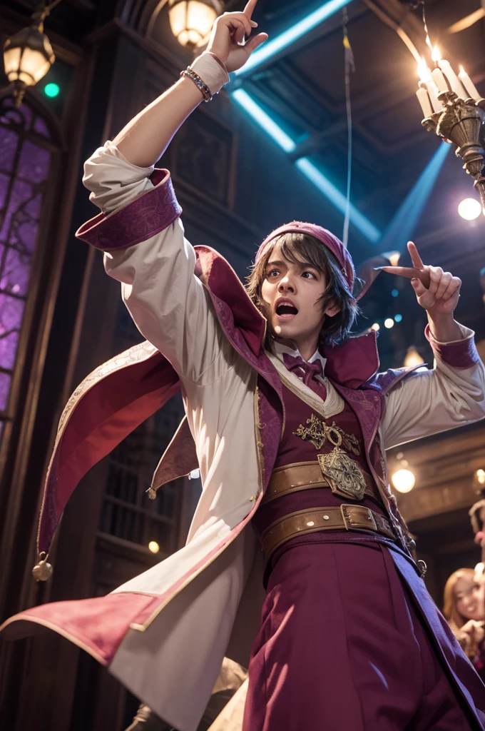 Create a party at Hogwarts as if they were at a funk dance in São Paulo