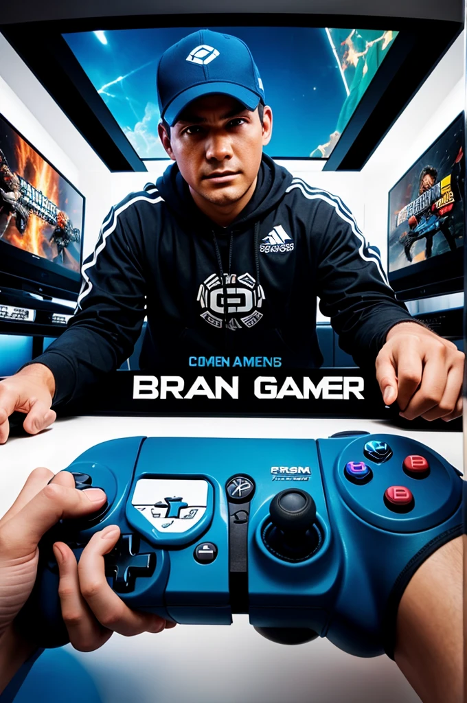 Broken gamer logo