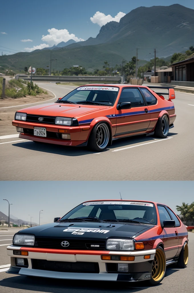 Create a Toyota Treino ae86 with Cj from GTA San Andreas