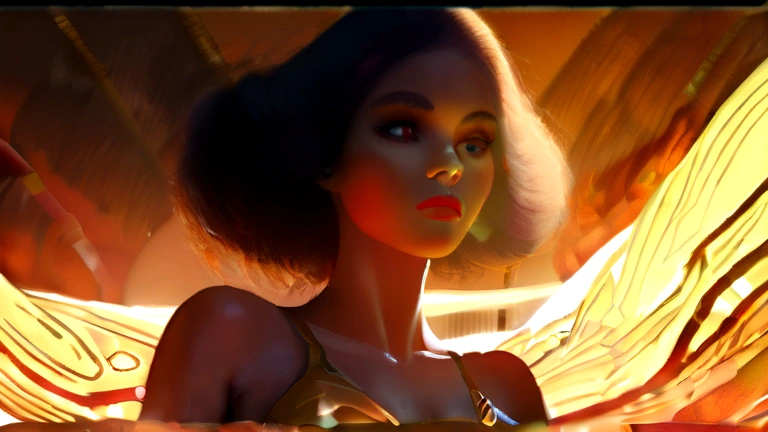 (A beautiful cinematic ornamented female sand goddess, golden dress, glow golden tattoo), (galactic Shaman with Quantum Energy fantasy), fantasy magic, long hairstyle, dark light night, intricate, ethereal, sharp focus, illustration, highly detailed, digital painting, concept art, matte, (art by WLOP), (by Justin Gerard and Jason Edmiston: 1.5), (by Greg Rutkowski: 0.4), (by Alphonse Mucha: 0.4), masterpiece