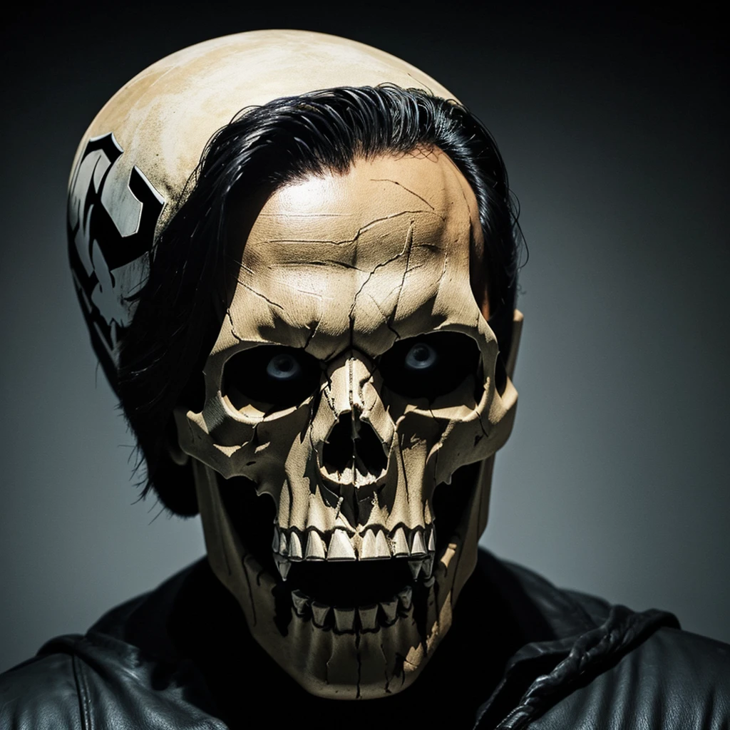  An artistic marvel punisher skull