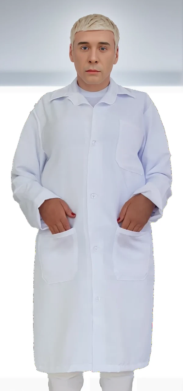 place an adult male head that fits the body
