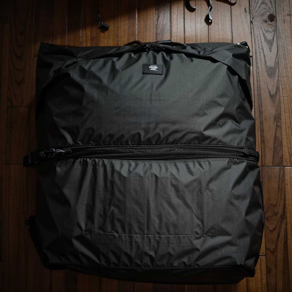 Body bag. Rain.