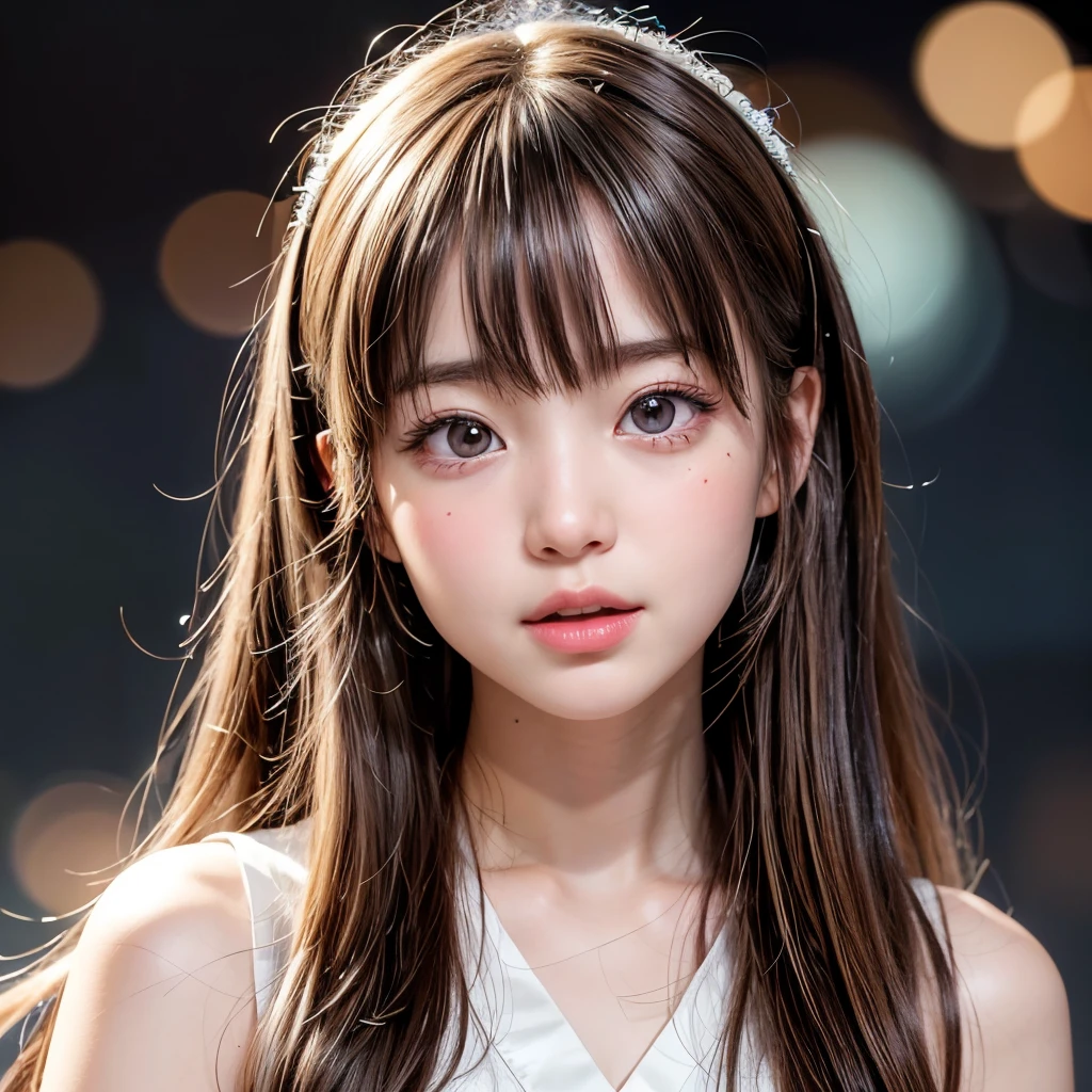 NSFW, 8k, High-level, absurd, masterpiece, best quality, primitive, very detailed CG, very detailed wallpaper, perfect lighting, Extremely detailed (((The personifying " SEGA " as a Little Girl))), MysticSight, Tyndall effect, Tyndall scattering, Studio gray background with (many Dazzling RainbowColor particles BokeH:1.28), (RoundlyButts, ThighGap), (Exposed:0.4), (Assfocus with looking ahead), BREAK (NOGIZAKA face variations) Extremely Detailed very KAWAII face variations, perfect anatomy, Childish, captivating gaze, elaborate detailed Eyes with (sparkling highlights:1.28), long eyelashes、Glossy RED Lips with beautiful details, Coquettish tongue, Rosy cheeks, Radiant PearlSkin with clear transparency . { (Dynamic LifeLike expressions:1.4) | :d) }, (large eyes:-1) .
