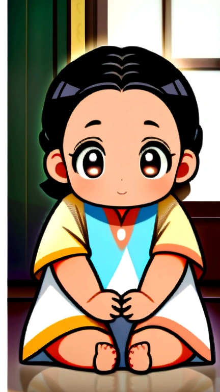Cute Indian baby girl of age 2