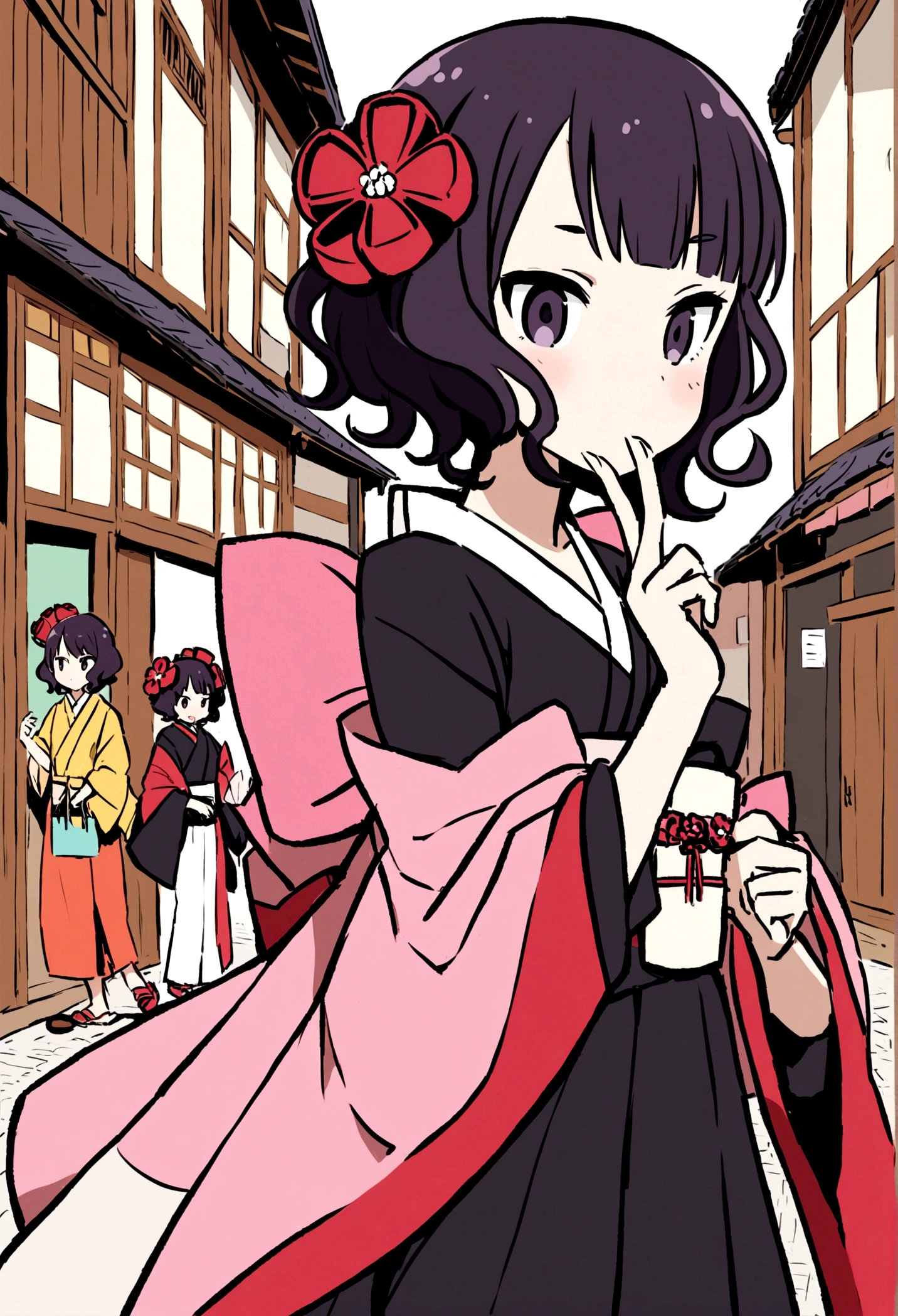 Katsushika Hokusai、Living in the Modern Age、Shopping in Kyoto、Reincarnation from the Edo period