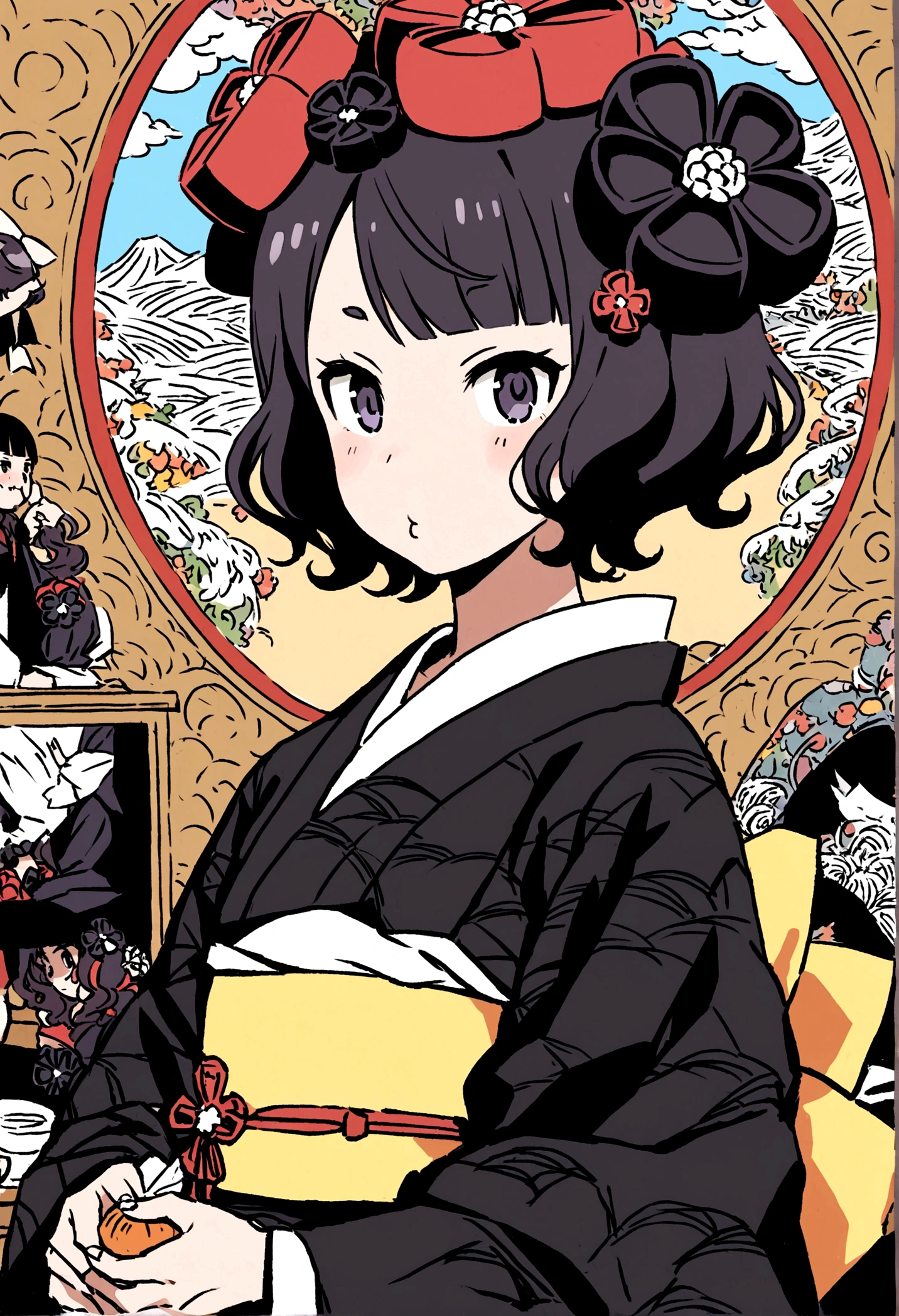 Katsushika Hokusai、Living in the Modern Age、Eating out around Hida Takayama、Reincarnation from the Edo period