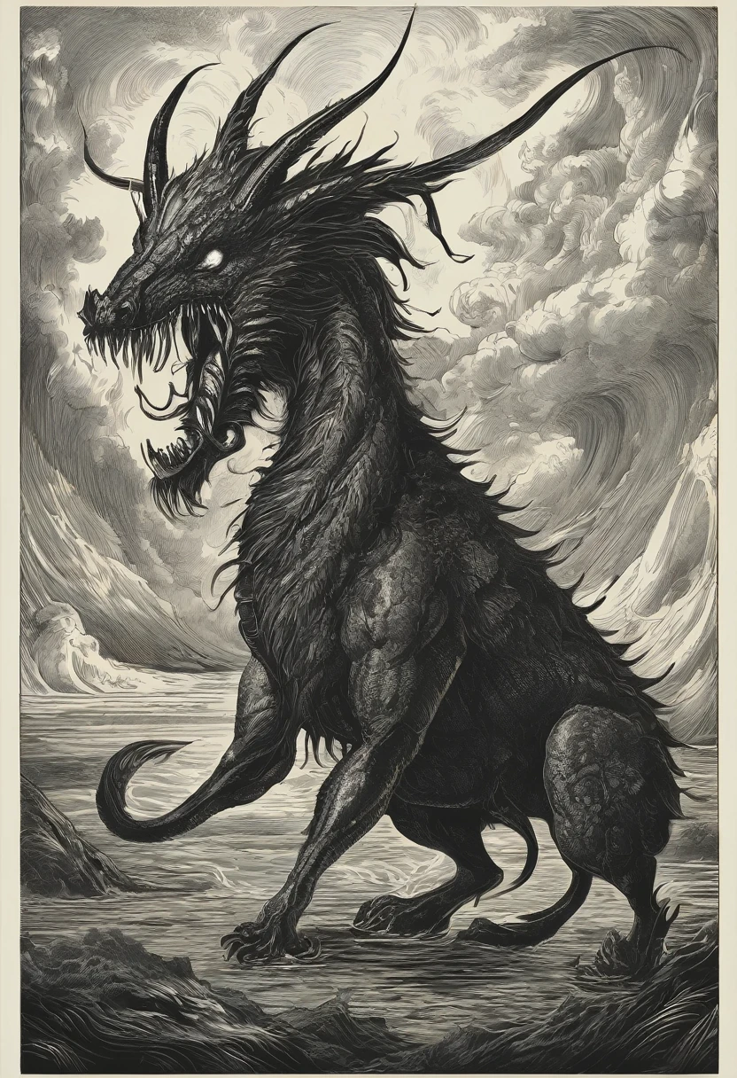 A dangerous mythical creature from hell