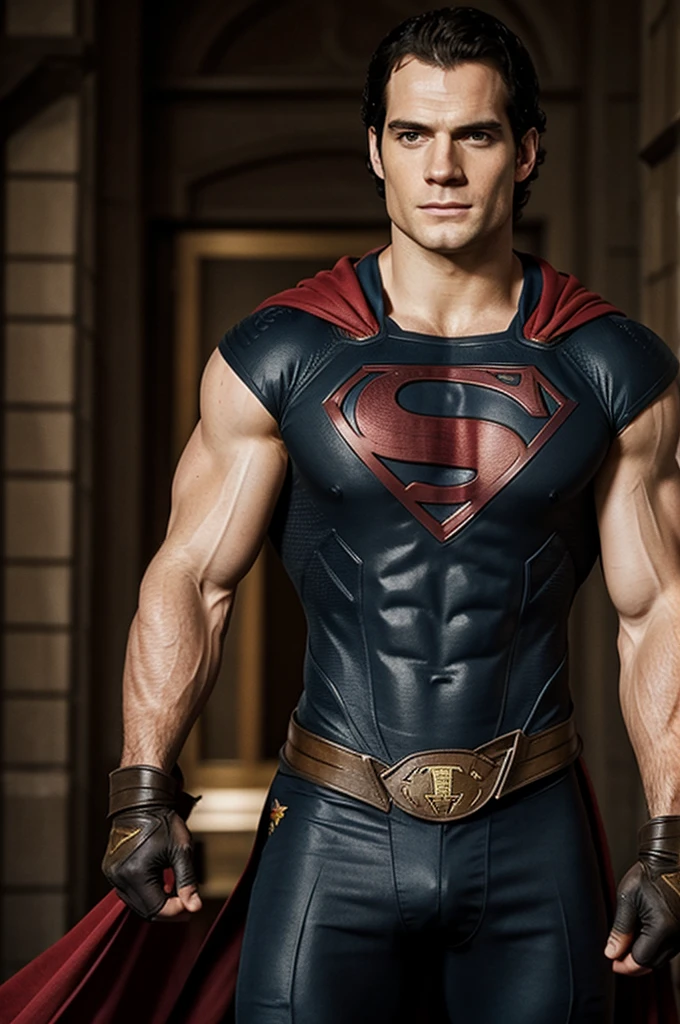 Henry Cavill in 4 about to be fucked by 1 black