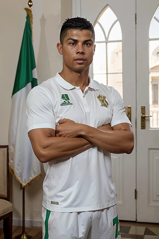 Ronaldo with Algeria