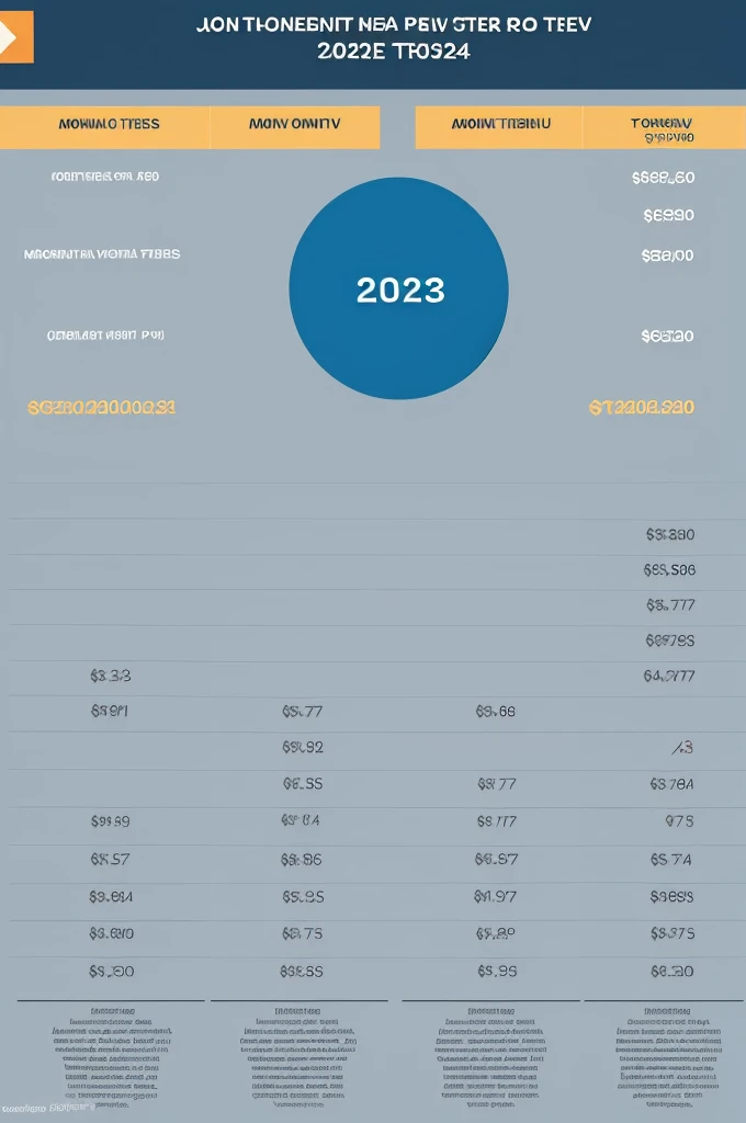Graphs showing the continuous increase in monthly pay television fees in 2024 in Portuguese 