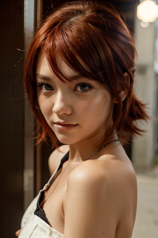 Tiny, redhead, full nudity,  showing, very young, 18, small boobs, skinny