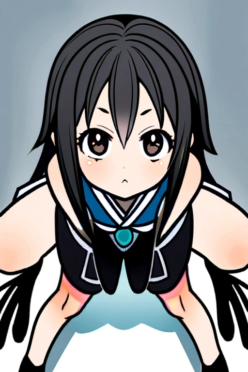3 girl,cute,Highest quality,Shorts,Pose with bent legs,close,Crouching pose,Muchimuchi Body