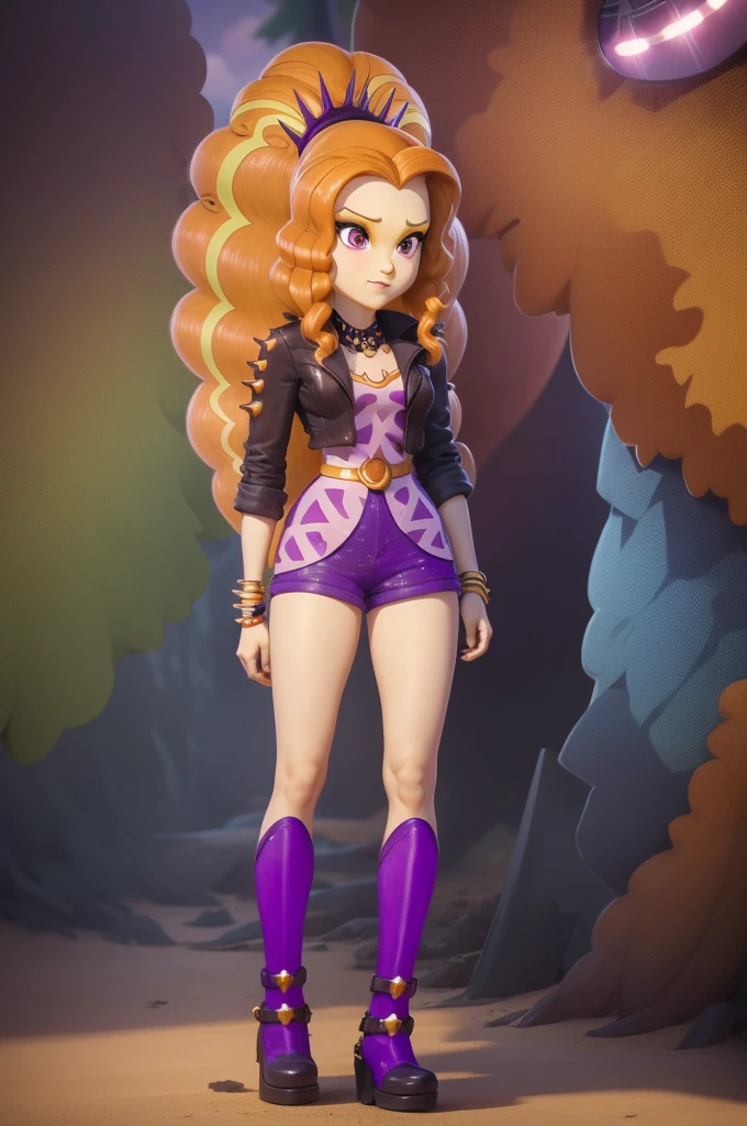 Adagio Dazzle from Equestria Girls, naked