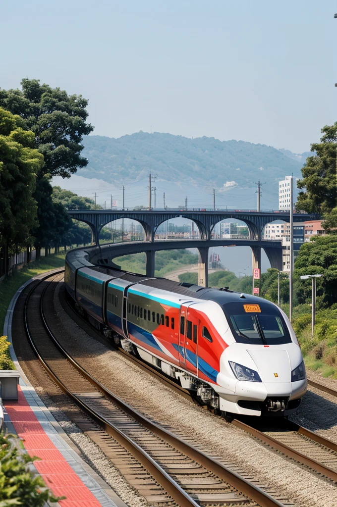 Bullet train in smart City 