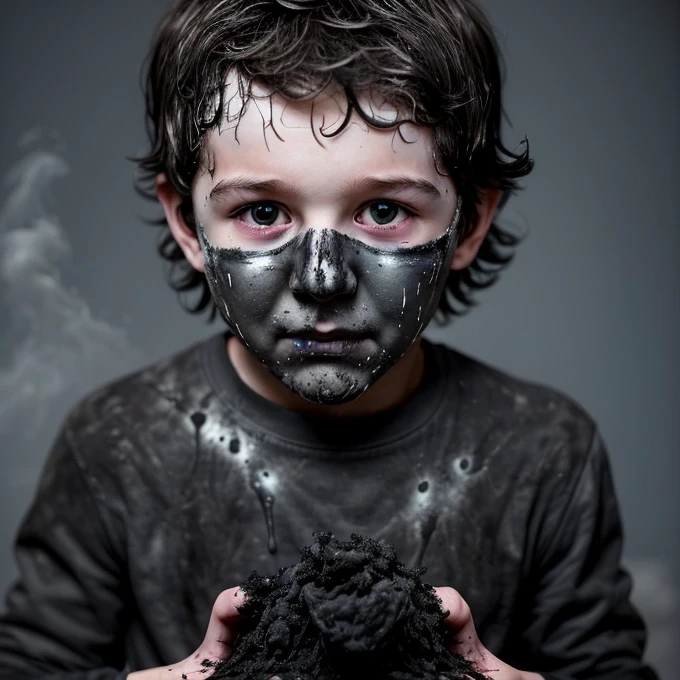 Boy is covered in soot after gift from girl he likes explodes