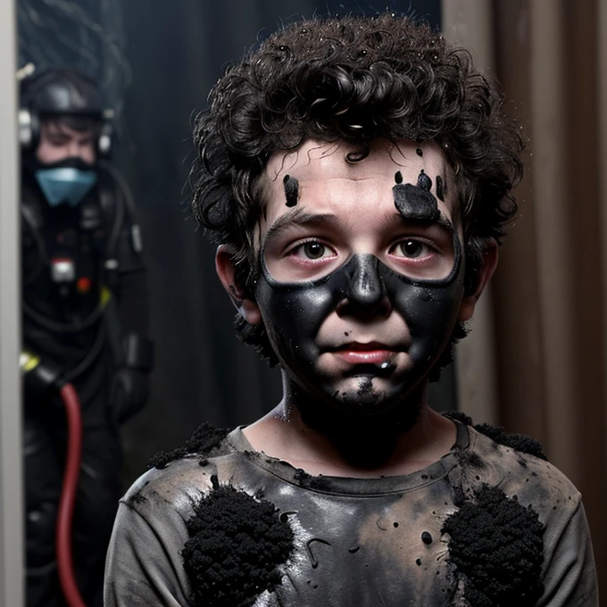 Boy electrocuted and covered in soot while filming comedy movie