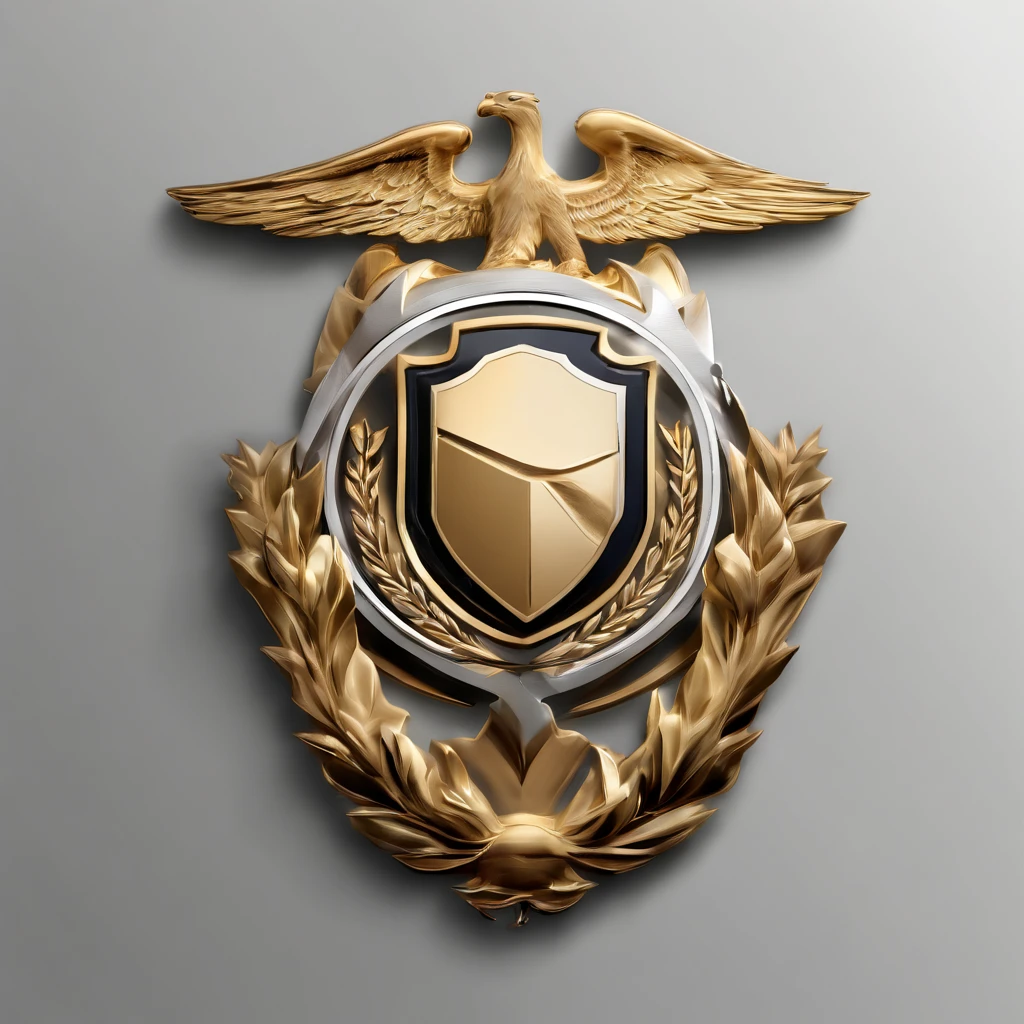 high resolution,digital art,clean,logo design,kingsman,sharp,elegant,minimalist,sophisticated,modern,stylish,sleek,symmetrical,intricate,detailed,ornate,embellished,cinematic,heroic,bold,powerful,masculine,secret agent,spy,service,organization,insignia,crest,shield,coat of arms,typography,letterforms,monogram,monochromatic,metallic,gold,silver,bronze,luxurious,premium,prestigious,sophisticated,complex,ornate,textured,3D,volumetric,cinematic lighting,dramatic,impactful,cinematic