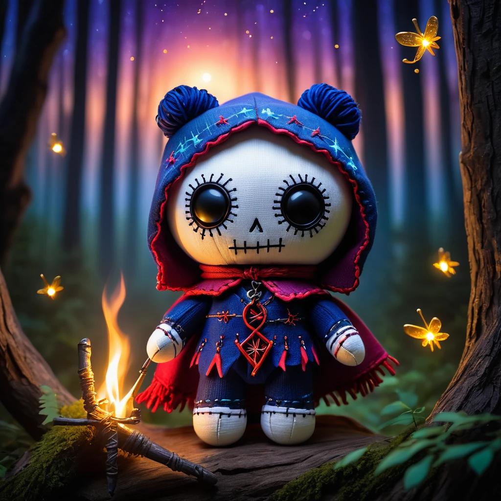 (knitted toy voodoo doll:1.7), (Voodoo Penguin Alchemist:1.3), (Clothing: tattered alchemist robes with dark runes:1.0), (Accessories: enchanted potion bottles, glowing sinister cauldron:1.2), (background: haunted laboratory with floating, glowing spectral fumes and eerie light:1.2), best quality, masterpiece, detailed soft oil painting, detailed background, dramatic cinematic lighting, soft edge lighting, professional, dramatic lighting, hard edge lighting, ultra quality, 4k, masterpiece, best quality, 8k, ultra high definition, high resolution, extremely detailed