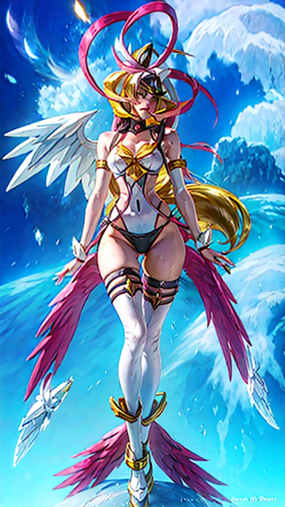 angewomon, pokemon, detailed