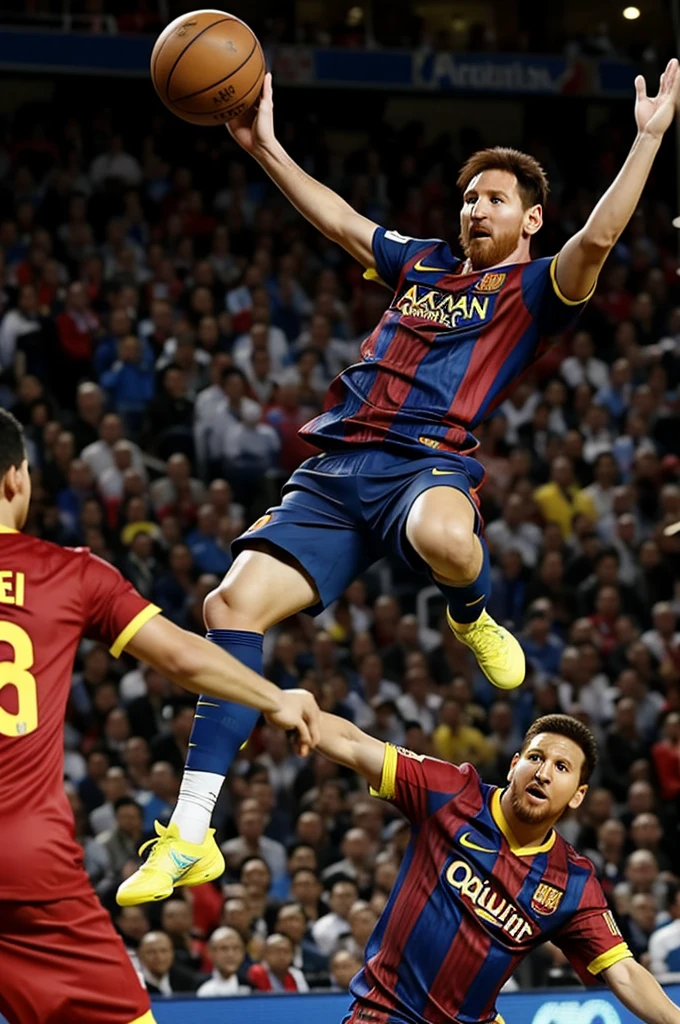 I want Messi playing basketball against Hugo Chavez