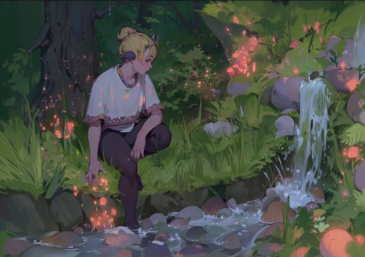 a magical lush forest with mystical glowing mushrooms, sunlight filtering through the leaves, (best quality,4k,8k,highres,masterpiece:1.2),ultra-detailed,(realistic,photorealistic,photo-realistic:1.37),fantasy,surreal,whimsical,dreamlike,vibrant colors,intricate details,dramatic lighting