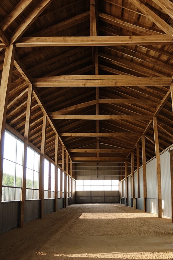 Technical poultry barn