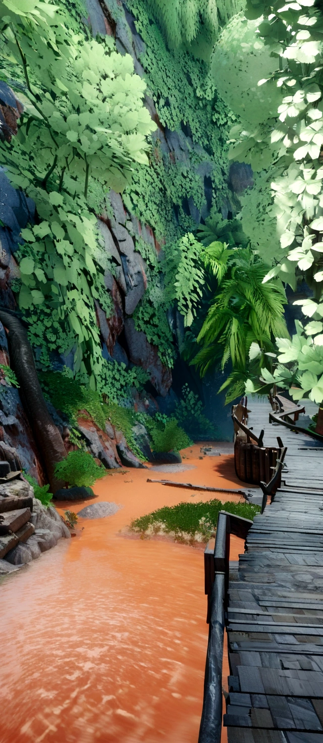 arte de pixel island destination landscape. a noite. 3D arte de pixel wallpaper 4K. Amazing arte de pixel detail. arte de pixel. ondas de vapor. Detailed Unreal Engine arte de pixel, mistérios, aventura, jogos, isla, country, games