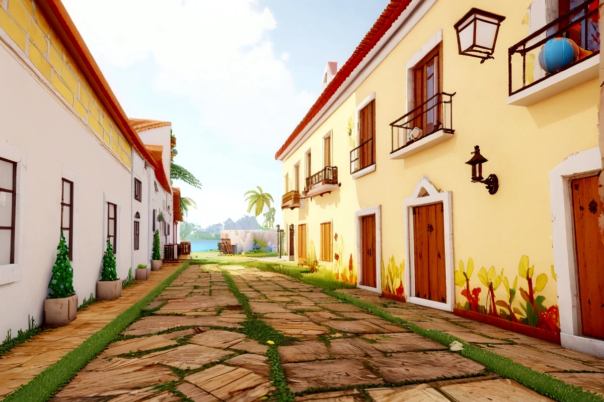 arte de pixel island destination landscape. a noite. 3D arte de pixel wallpaper 4K. Amazing arte de pixel detail. arte de pixel. ondas de vapor. Detailed Unreal Engine arte de pixel, mistérios, aventura, jogos, isla, country, games