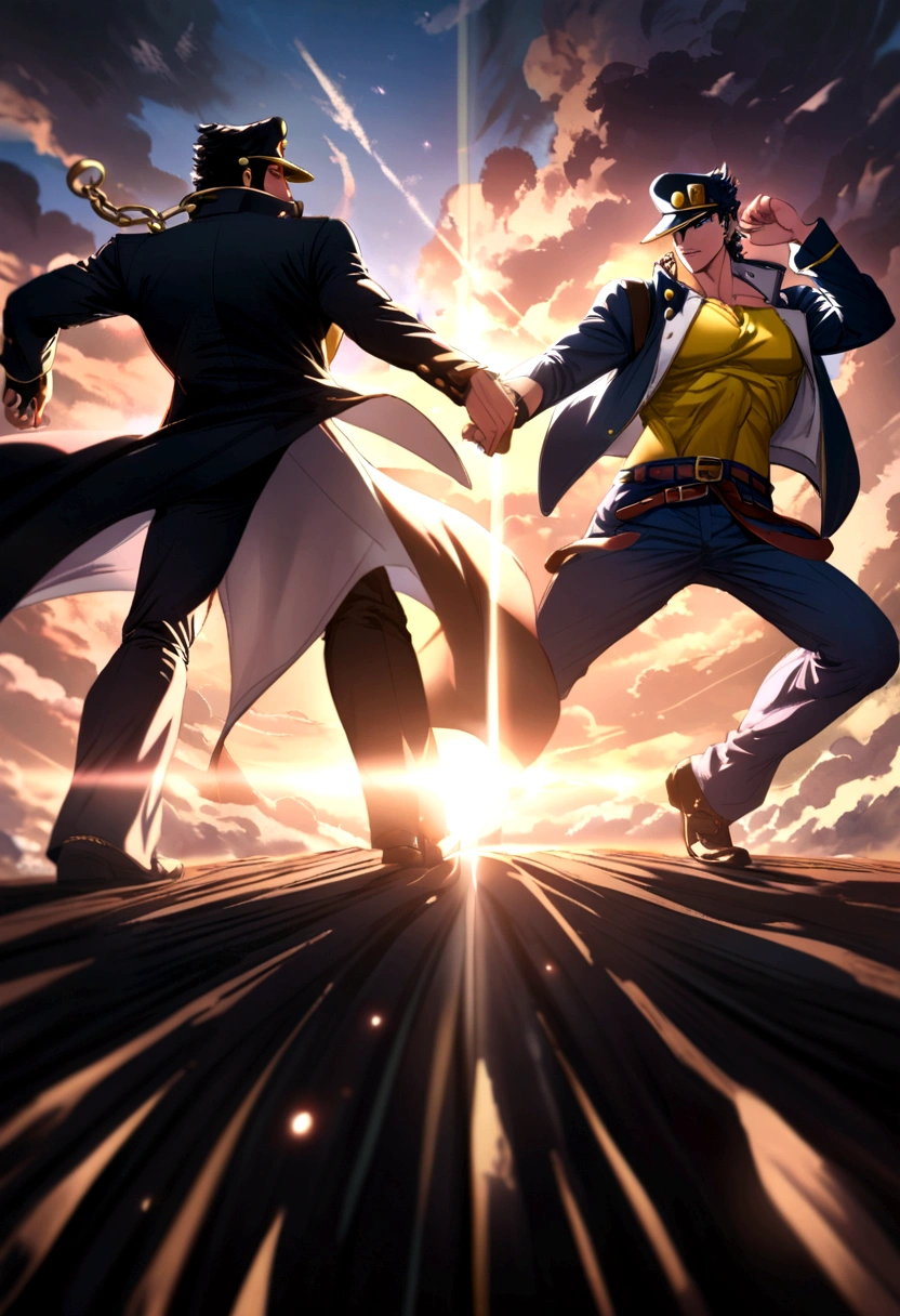 neko arc VS jotaro kujo