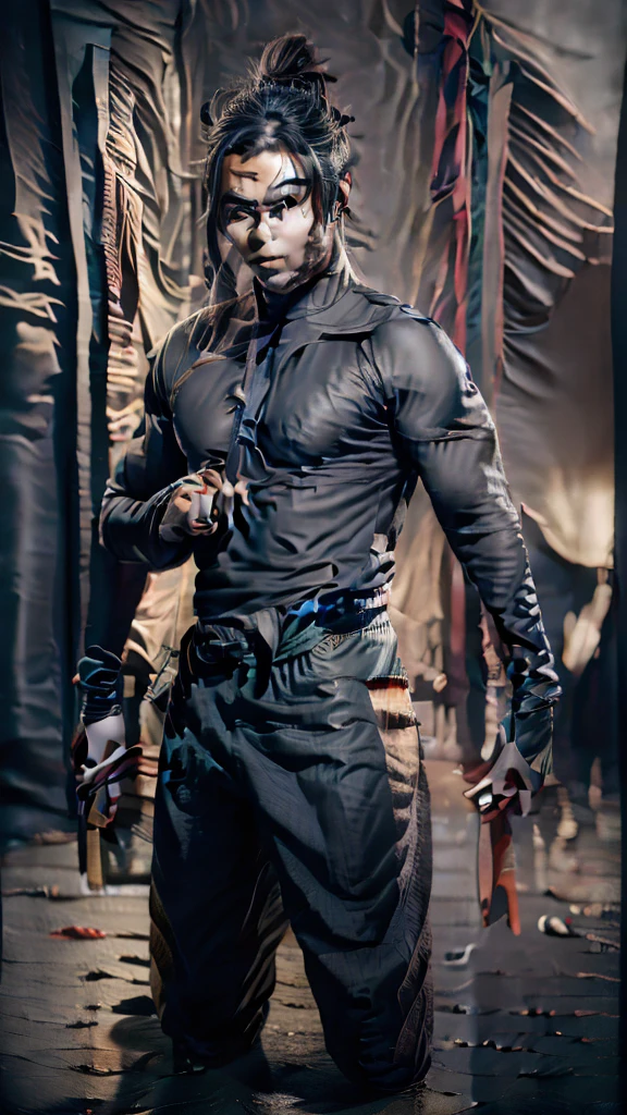 ### VaayuAstra's Costume Design

**Concept:**
VaayuAstra's costume should reflect his connection to the wind and nature while exuding a heroic and formidable presence. The design should be both practical for combat and visually striking, symbolizing his role as a guardian and warrior.

**Color Scheme:**
- **Primary Colors:** Deep Blue and Silver
- **Accent Colors:** White and Metallic Gray

**Material:**
- Lightweight and durable fabrics such as kevlar and reinforced spandex for flexibility and protection.
- Sections of the costume could be made from high-tech materials that can withstand extreme weather conditions and physical impact.

**Details:**

1. **Body Suit:**
   - **Base:** Deep blue bodysuit that fits snugly, allowing for maximum mobility.
   - **Patterns:** Silver patterns resembling swirling wind currents running along the arms, legs, and torso, symbolizing his control over the air.

2. **Chest Emblem:**
   - A silver emblem of a stylized wind gust on the chest, glowing faintly with an ethereal light to signify his divine powers.

3. **Cape:**
   - **Design:** A detachable, knee-length cape in a gradient from deep blue to white, mimicking the appearance of clouds and wind.
   - **Functionality:** Lightweight and designed to flow gracefully in the wind, enhancing his aerodynamic movements.

4. **Mask:**
   - **Style:** A sleek, silver mask covering the upper half of his face, with wind-like designs etched into it.
   - **Features:** Advanced lenses integrated for his extraordinary vision abilities, allowing him to see through obstacles and across great distances.

5. **Gauntlets and Boots:**
   - **Gauntlets:** Silver, reinforced gauntlets with built-in tech for controlling his wind blasts and channeling energy.
   - **Boots:** High-tech boots designed for super speed and enhanced grip, featuring silver accents and wind motifs.

6. **Utility Belt:**
   - A metallic gray belt with compartments for storing gadgets, communication devices, and essential items