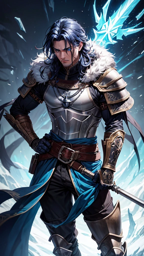 Male Warrior,Silver Armor,Silver hair,Silver Dragon Helmet,cloak,Standing,Handsome,HD