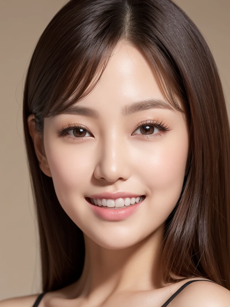 (4K, 8K, Ultra-detailed) Kwon Eun-bi is a 28-year-old South Korean young adult. Wolfcut blonde hair. Her face is slightly shorter than it is long, her chin is rounded, and her forehead and jawline are soft and curved as well as having balanced proportional with a small sign on the right side of your lip and one above your nose. Large, brown eyes are expressive and captivating.
Clear, radiant skin. Charming shy smile, her curved lips and contagious smile light up her face.
Medium height and a natural body made up of proportional curves.
She wears a Black spaghetti strap dress that highlight her beauty, elegance and curves.